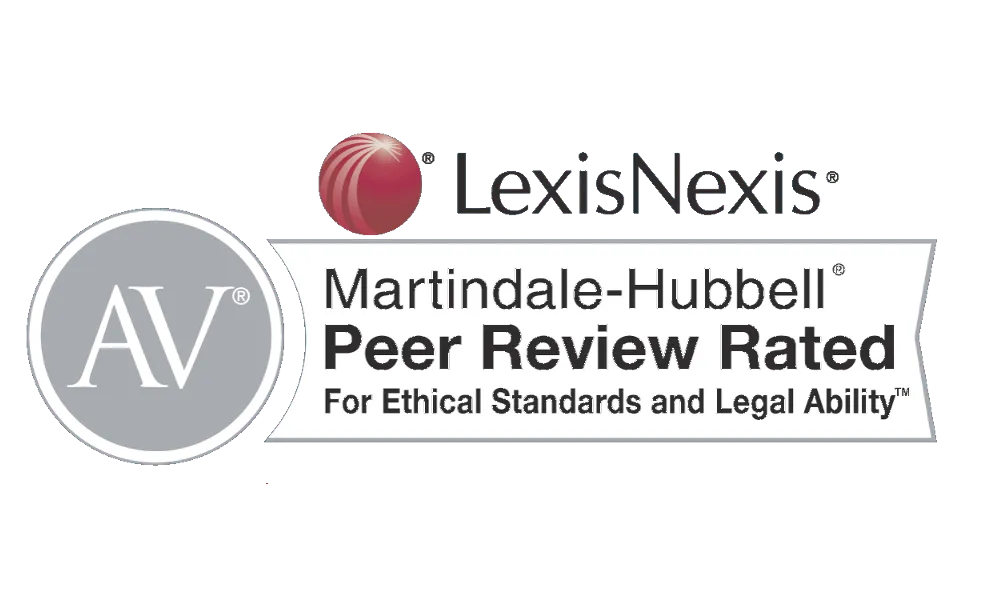 Lexis Nexis Logo for Peer Reviewed Rated Ethical Standards and Legal Ability